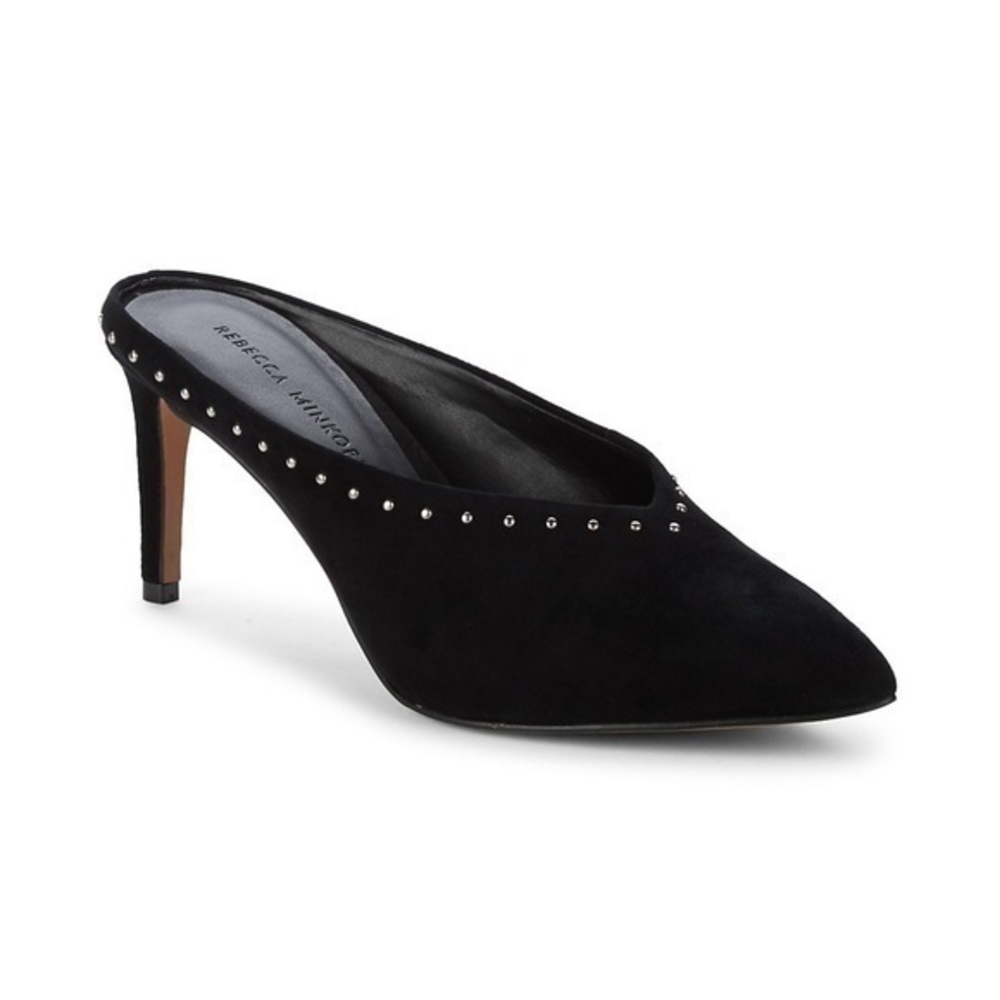 Rebecca Minkoff Suede Heeled Mules